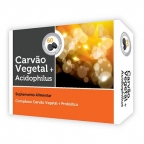 Carv&atilde;o Vegetal + Lactobacillus  60 Comp